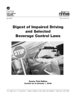 Digest of Impaired Driving and Selected Beverage Control Laws 2006