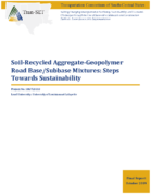 SoilRecycled AggregateGeopolymer Road BaseSubbase Mixtures Steps towards Sustainability