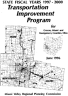 State Fiscal Years 19972000 Transportation Improvement Program for Green Miami and Montgomery Counties Ohio  June 1996