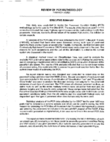 Review of PCR methodology  executive summary