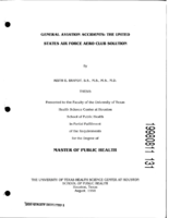 General aviation accidents  the United States Air Force Aero Club solution