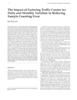 The Impact of Factoring Traffic Counts for Daily and Monthly Variation in Reducing Sample Counting Error