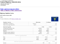 Highway Statistics Series State Statistical Abstracts 2009  Oregon