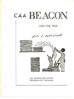 CAA Aero Center Beacon JanuaryFebruary 1955