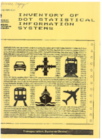 Inventory of DOT Statistical Information Systems