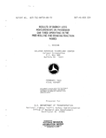 Results of EnergyLoss Measurements on Passenger Car Tires Operating in the FreeRolling and BrakingTraction Modes