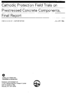 Cathodic Protection Field Trials on Prestressed Concrete Components Final Report