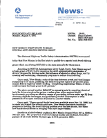 New Mexico First State to Earn Special AntiDrunk Driving Grant