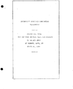 Interstate Commerce Commision Report of the Accident  Investigation Occuring on the NEW YORK CENTRAL RAILROAD ALBANY OH
