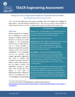Living Shoreline along Coastal Roadways Exposed to Sea Level Rise Shore Road in Brookhaven New York