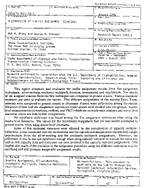 A Comparison of Traffic Assignment Techniques