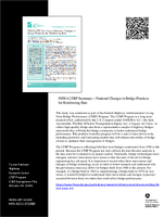 FHWA LTBP Summary  National Changes in Bridge Practices for Reinforcing Bars Brief