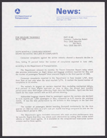 Department of Transportation News Releases JulyDecember 1988