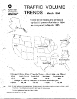 Traffic Volume Trends March 1994