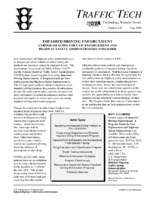 Impaired Driving Enforcement A Program Guide for Law Enforcement and Highway Safety Administrators