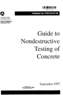 Guide to Nondestructive Testing of Concrete