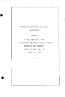 Interstate Commerce Commision Report of the Accident  Investigation Occuring on the CHESAPEAKE AND OHIO RAILWAY ROCKAWAY WA