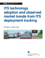ITS technology adoption and observed market trends from ITS deployment tracking