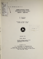 LORAN Automatic Vehicle Monitoring System Phase I Volume II Appendices