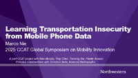 Learning Transportation Insecurity from Mobile Phone Data