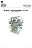OilFree Air Compressor Research for Freight Locomotives
