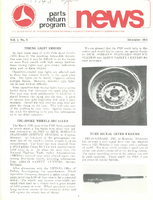 Parts Return Program News December 1976