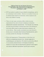 Deputy Secretary of Transportation Mortimer Downey Speeches October 1994