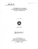 Letter report on a strawman modification of an ATC transponder for discrete address use