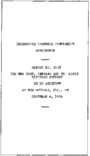 Interstate Commerce Commision Report of the Accident  Investigation Occuring on the NEW YORK CHICAGO AND ST LOUIS NEW DOUGLAS IL