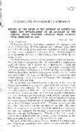 Interstate Commerce Commission Report of the Accident  Investigation Occurring on the CHICAGO GREAT WESTERN RAILROAD TALMAGE IA