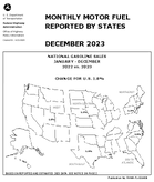 Monthly Motor Fuel Reported by States December 2023