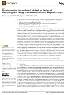Development of an Analytical Method for Design of Electromagnetic Energy Harvesters with Planar Magnetic Arrays