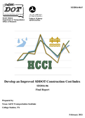 Develop an Improved SDDOT Construction Cost Index
