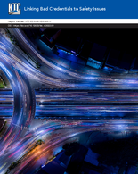 Linking Bad Credentials to Safety Issues