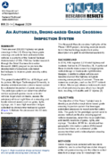 An Automated DroneBased Grade Crossing Inspection System Research Results