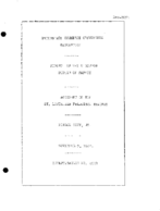 Interstate Commerce Commision Report of the Accident  Investigation Occuring on the ST LOUISSAN FRANCISCO RAILWAY PIERCE CITY MO