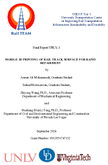 Mobile 3D Printing of Rail Track Surface for Rapid Repairment