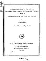 Determination of Ignition Characteristics of Hydraulic Fluids Part II Flammability Reference Scale