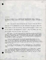 Excerpts of Remarks by Secretary of Transportation John A Volpe to the American Transit Association