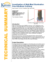Investigation of High Mast Illumination Pole Handhole Cracking Technical Summary