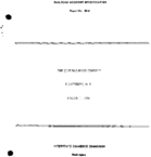 Interstate Commerce Commision Report of the Accident  Investigation Occuring on the ERIE SLOATSBURG NY