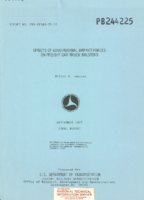 Effects of Longitudinal Impact Forces on Freight Car Truck Bolsters