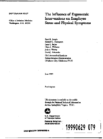 The Influence of Ergonomic Interventions on Employee Stress and Physical Symptoms