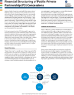 Financial Structuring of PublicPrivate Partnership P3 Concessions fact sheet