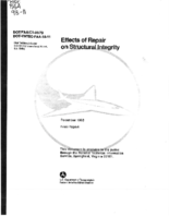 Effects of Repair on Structural Integrity