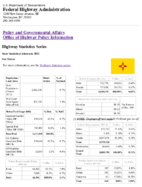 Highway Statistics Series State Statistical Abstracts 2012  New Mexico