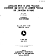 Compliance with the Child Passenger Protection Law Effects of a Loaner Program for LowIncome Mothers