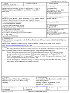 Improved Quantification of High Occupancy Vehicle HOV Lane Delay Savings Year Two Results