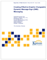 Creating Effective Graphic Changeable Dynamic Message Sign DMS Messaging