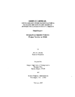 Serb Guardrail  South Ashland Interchange California State Line Section Pacific Highway Interstate 5 Jackson County Oregon  final report